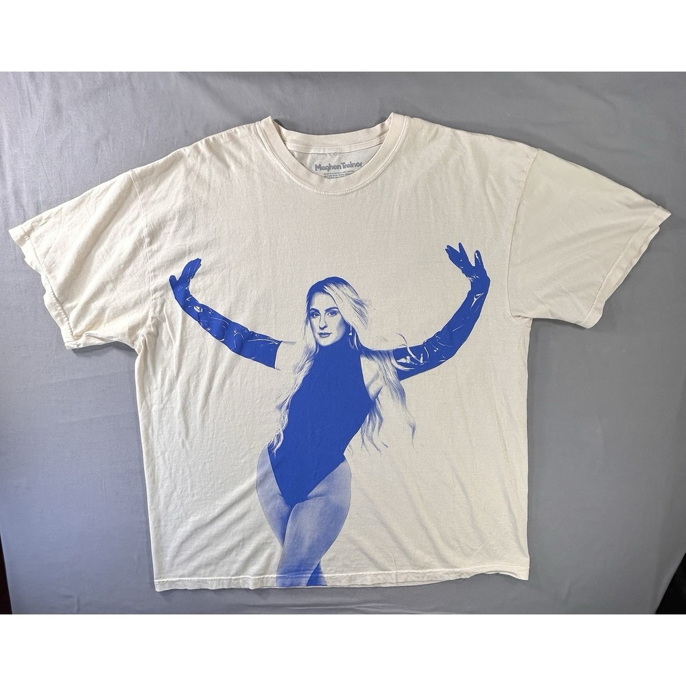 Meghan Trainor Timeless‎ Tour T-shirt Men's 2XL Pop Music Concert Has Flaw